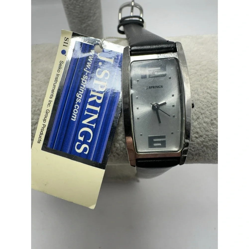 J. Springs Ladies SII Tank Watch BCB018 New Battery‎ 18MM 7
